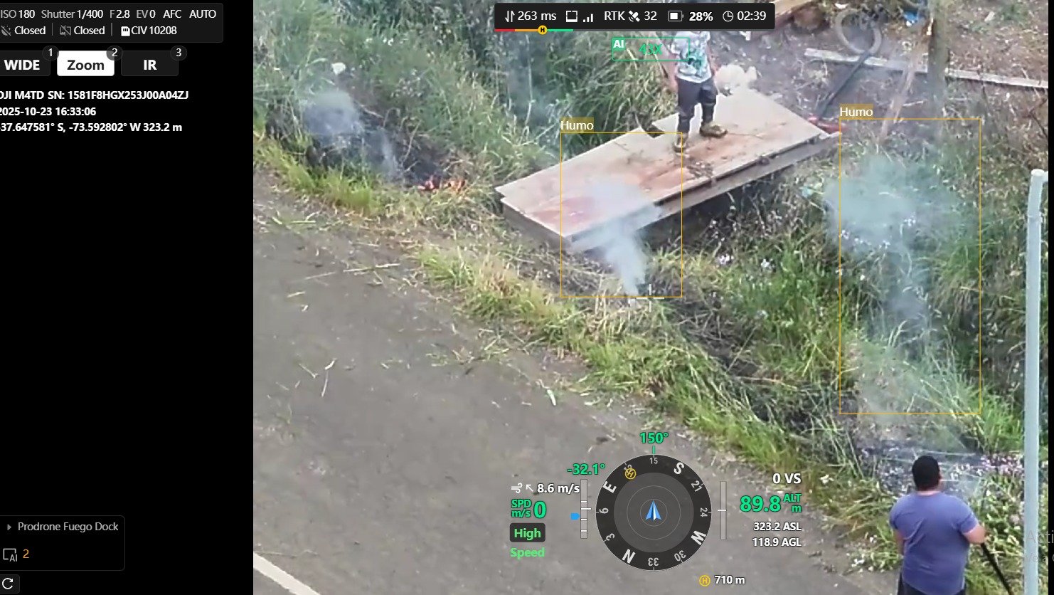 Inteligencia artificial en drones