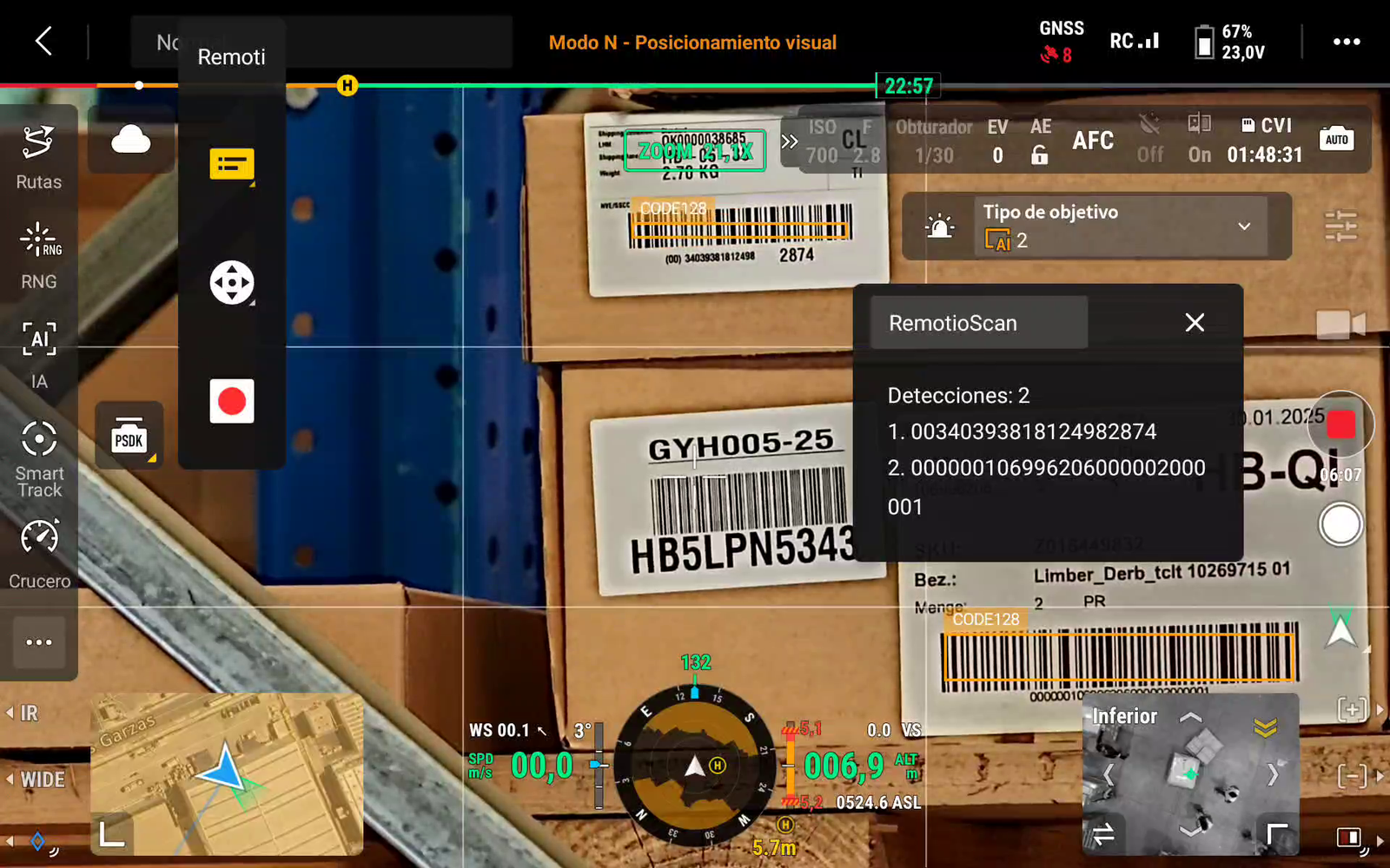 Inventario y trazabilidad